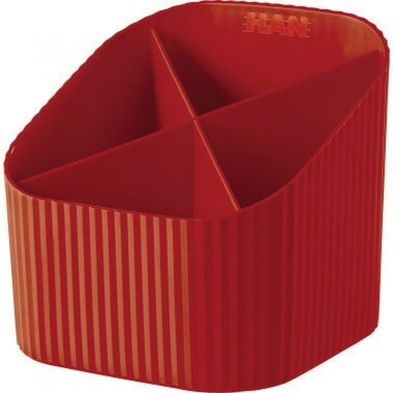 HAN Stifteköcher X-LOOP 17230-17 4 Fächer rot HAN Stifteköcher X-LOOP 17230-17 4 Fächer rot