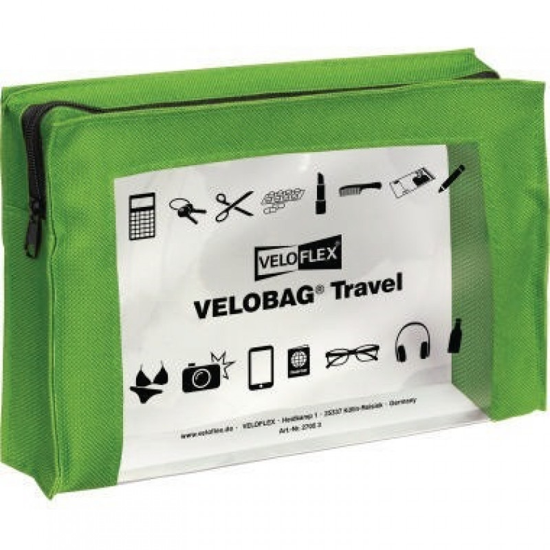 Veloflex Reißverschlusstasche Travel 2705341 230x160mm gn Veloflex Reißverschlusstasche Travel 2705341 230x160mm gn