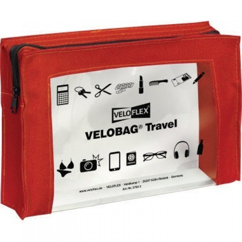 Veloflex Reißverschlusstasche Travel 2705321 230x160mm ro Veloflex Reißverschlusstasche Travel 2705321 230x160mm ro