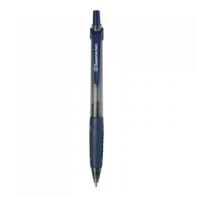 Soennecken Kugelschreiber 3048 Nr.180 Druckmechanik M blau Soennecken Kugelschreiber 3048 Nr.180 Druckmechanik M blau