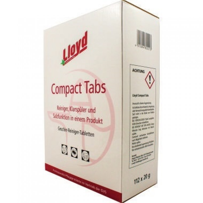 Lloyd Spülmaschinentabs 95074 112 St./Pack. Lloyd Spülmaschinentabs 95074 112 St./Pack.