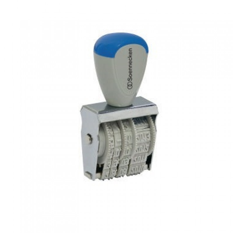 Soennecken Datumstempel 3835 Monat in Ziffern 4x26mm Soennecken Datumstempel 3835 Monat in Ziffern 4x26mm