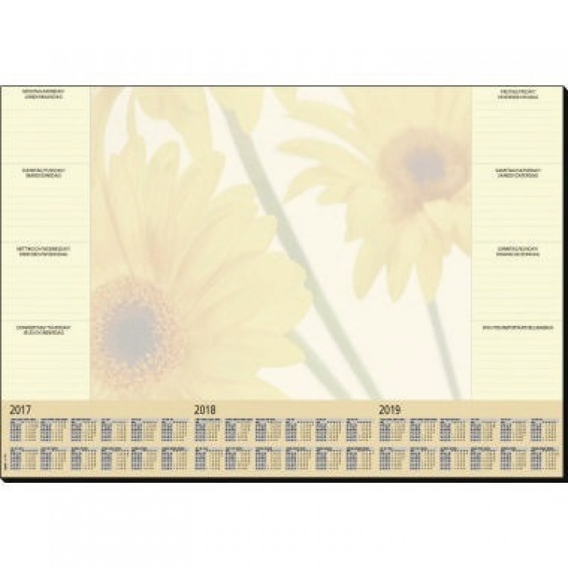 Sigel Schreibunterlage Design HO380 595x410mm Kalendarium 30Blatt Sigel Schreibunterlage Design HO380 595x410mm Kalendarium 30Blatt