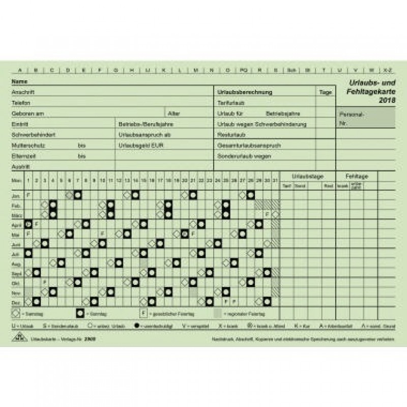 RNK Urlaubskarte 2018 DIN A5 quer 10 Stck./Pack. RNK Urlaubskarte 2018 DIN A5 quer 10 Stck./Pack.