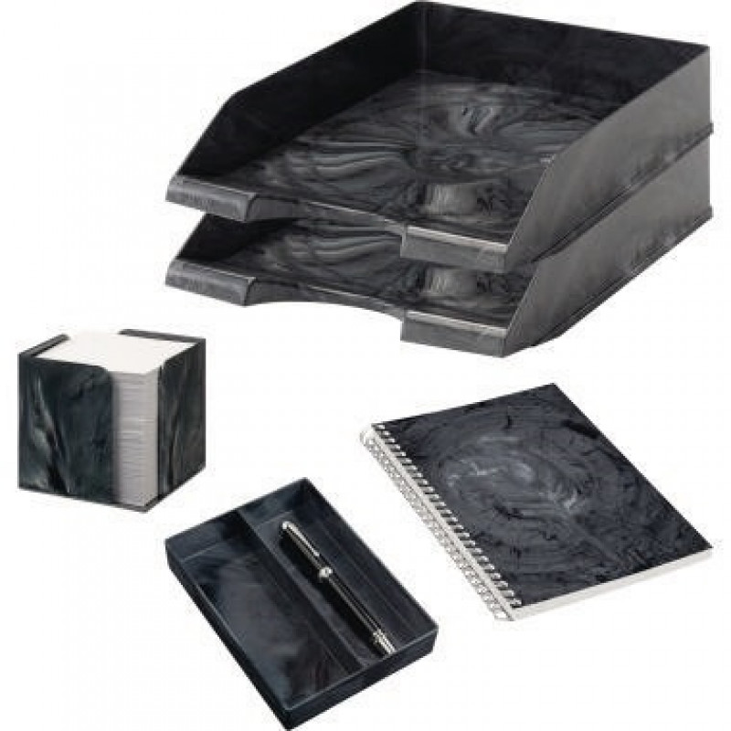 Jalema Schreibtischset Marmor 7438901 5teilig anthrazit Jalema Schreibtischset Marmor 7438901 5teilig anthrazit