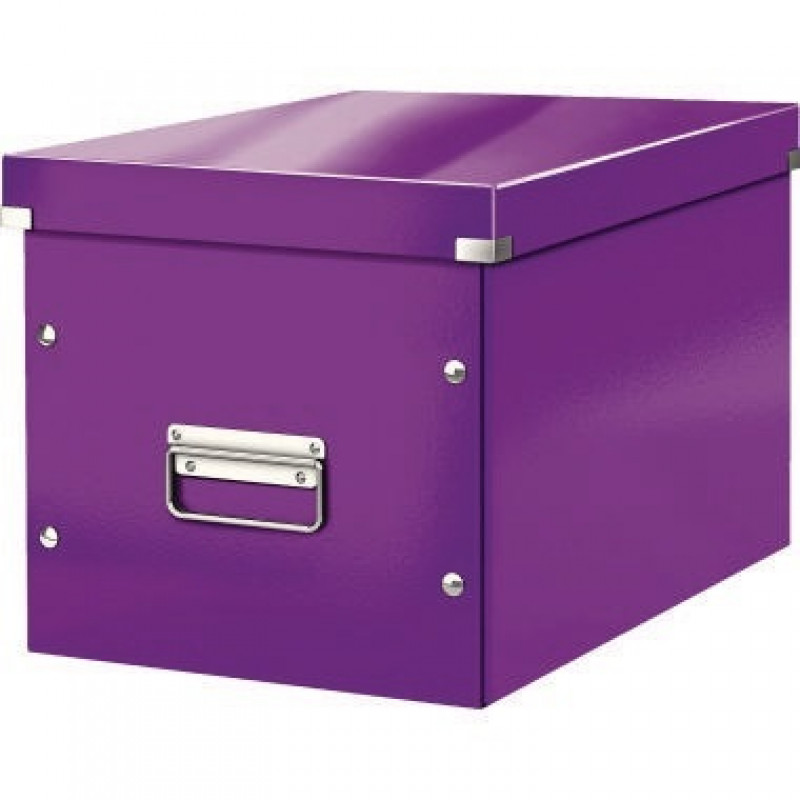 Leitz Archivbox Click & Store Cube 61080062 L violett
