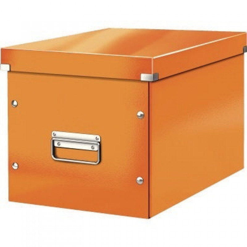 Leitz Archivbox Click & Store Cube 61080044 L orange