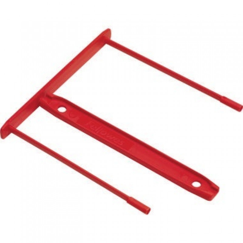 Bankers Box Abheftbügel 0089602 85mm Kunststoff rot 100 St./Pack. Bankers Box Abheftbügel 0089602 85mm Kunststoff rot 100 St./Pack.