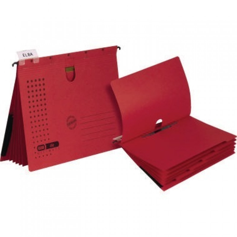 ELBA Hängehefter chic ULTIMATE 100333013 DIN A4 rot 5 St./Pack. ELBA Hängehefter chic ULTIMATE 100333013 DIN A4 rot 5 St./Pack.