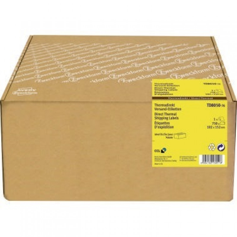 Avery Zweckform Versandetiketten TD8050-76 ws 750 St Avery Zweckform Versandetiketten TD8050-76 ws 750 St