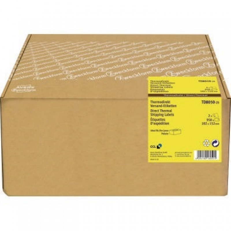 Avery Zweckform Versandetiketten TD8050-25 ws 475 St 2 Ro./Pack. Avery Zweckform Versandetiketten TD8050-25 ws 475 St 2 Ro./Pack.