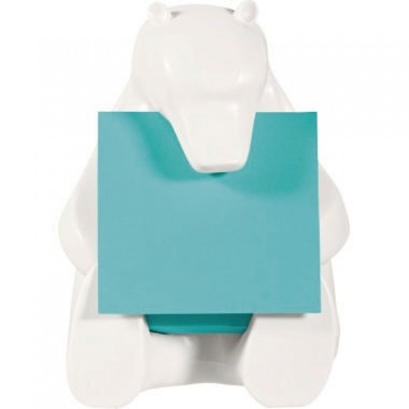 Post-it® Super Sticky Z-Notes Spender Eisbär 76x76mm 90 Bl ws Post-it® Super Sticky Z-Notes Spender Eisbär 76x76mm 90 Bl ws