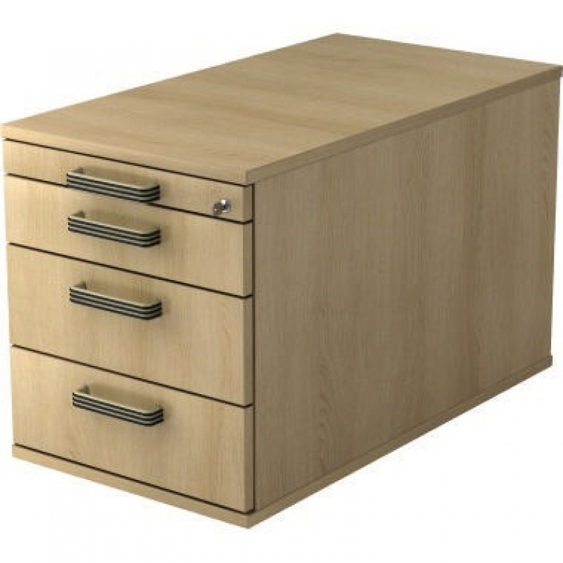 Hammerbacher Rollcontainer Solid VTC30 SG-Griff eiche Hammerbacher Rollcontainer Solid VTC30 SG-Griff eiche