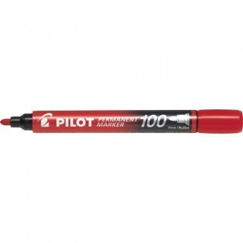 PILOT Permanentmarker SCA-100-R 4010002 1mm Rundspitze rot PILOT Permanentmarker SCA-100-R 4010002 1mm Rundspitze rot