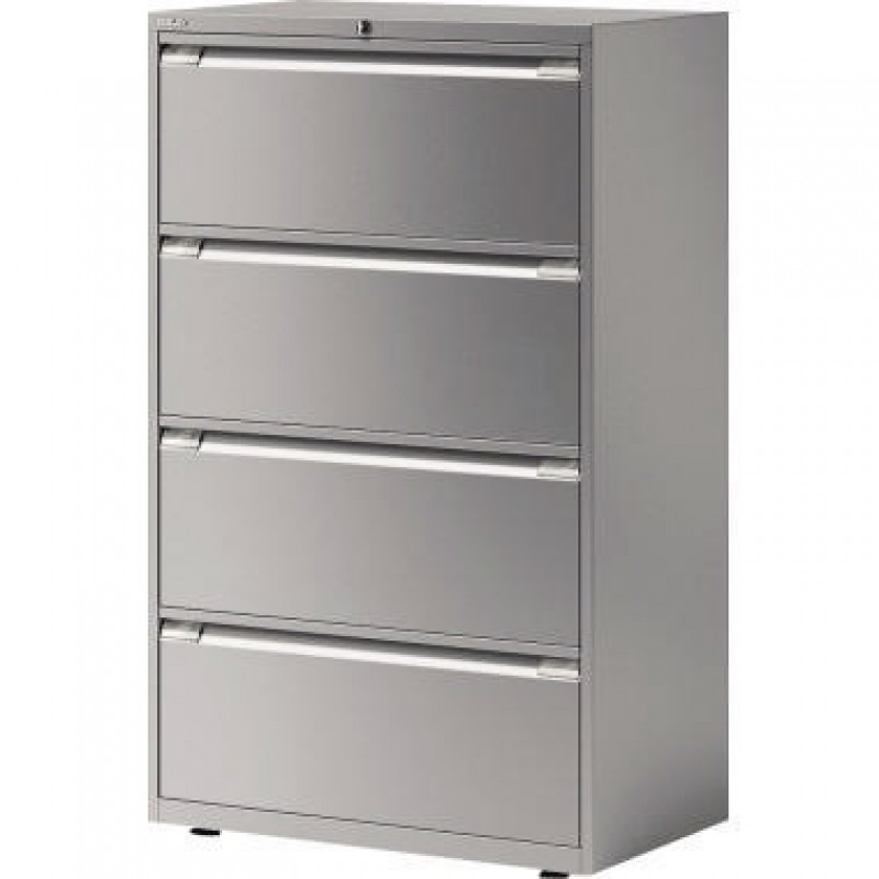 Bisley Schubladenschrank Essentials YESF0813355 4Schubladen silber Bisley Schubladenschrank Essentials YESF0813355 4Schubladen silber