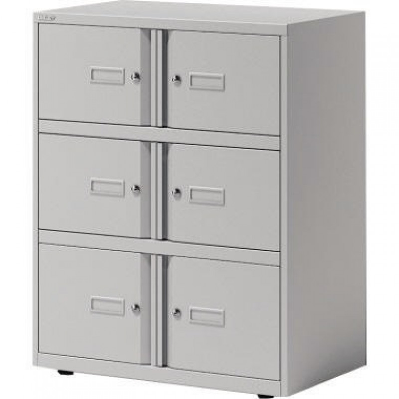 Bisley Office Lodge Essentials YELD0810645 6Türen lichtgrau