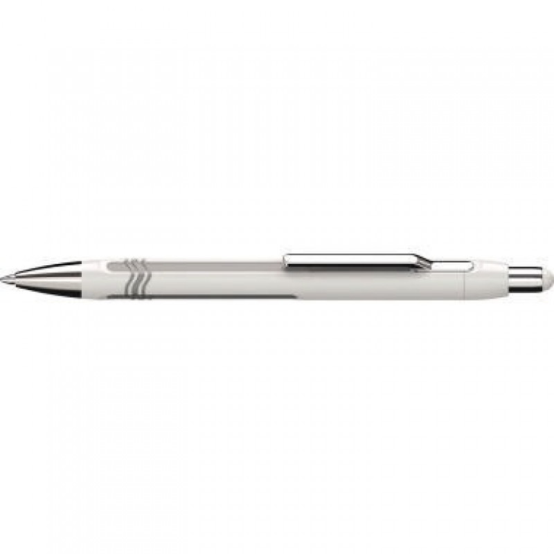 Schneider Kugelschreiber Epsilon 138654 weiß-silber Schneider Kugelschreiber Epsilon 138654 weiß-silber