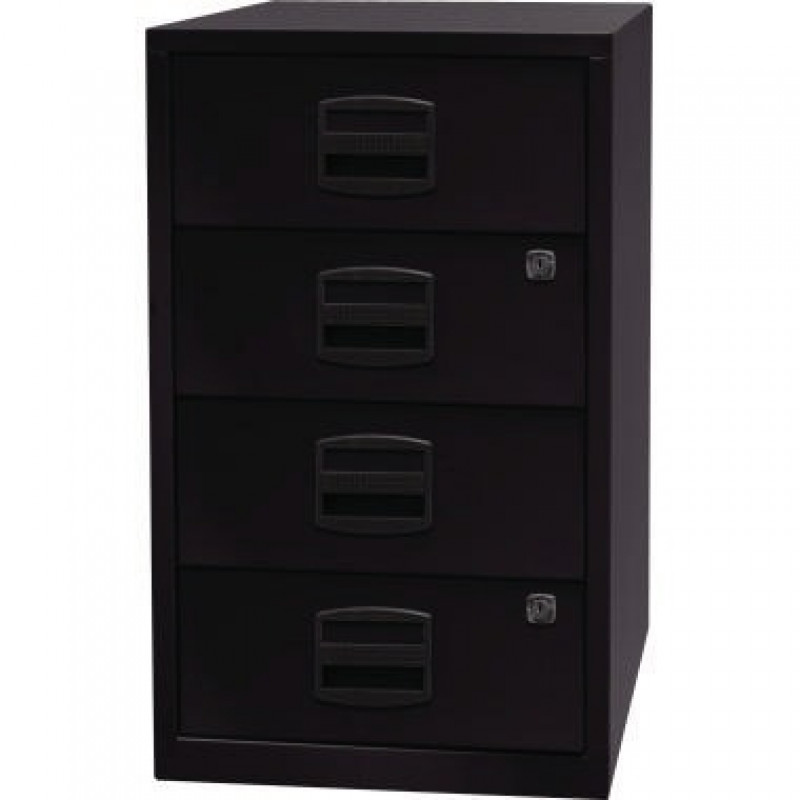 Schubladenschrank PFA4S633 4Schubfächer schwarz Schubladenschrank PFA4S633 4Schubfächer schwarz