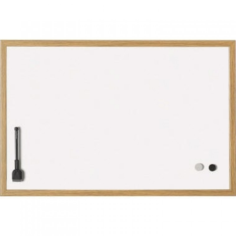 magnetoplan Whiteboard 121926 MDF-Rahmen 590x390mm magnetoplan Whiteboard 121926 MDF-Rahmen 590x390mm