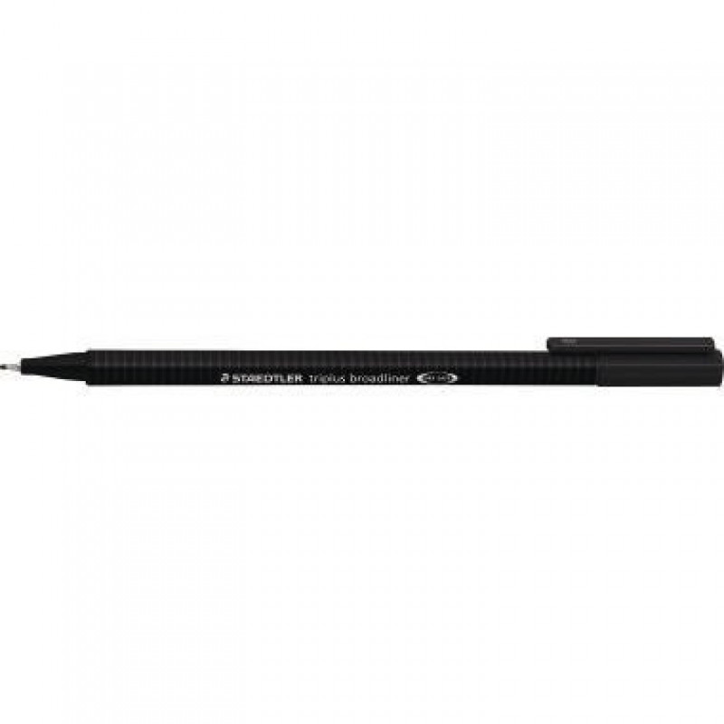 STAEDTLER Fineliner triplus Broad 338-9 0,8mm schwarz STAEDTLER Fineliner triplus Broad 338-9 0,8mm schwarz
