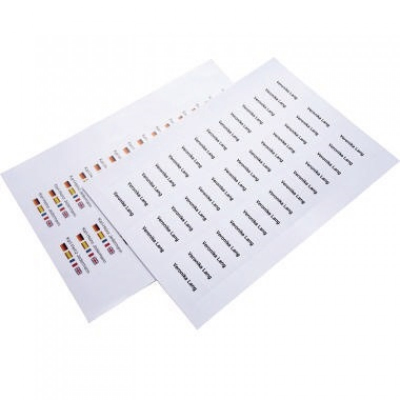 UNISTO Etikett Zstyle M 36833 weiß 160 St./Pack. UNISTO Etikett Zstyle M 36833 weiß 160 St./Pack.