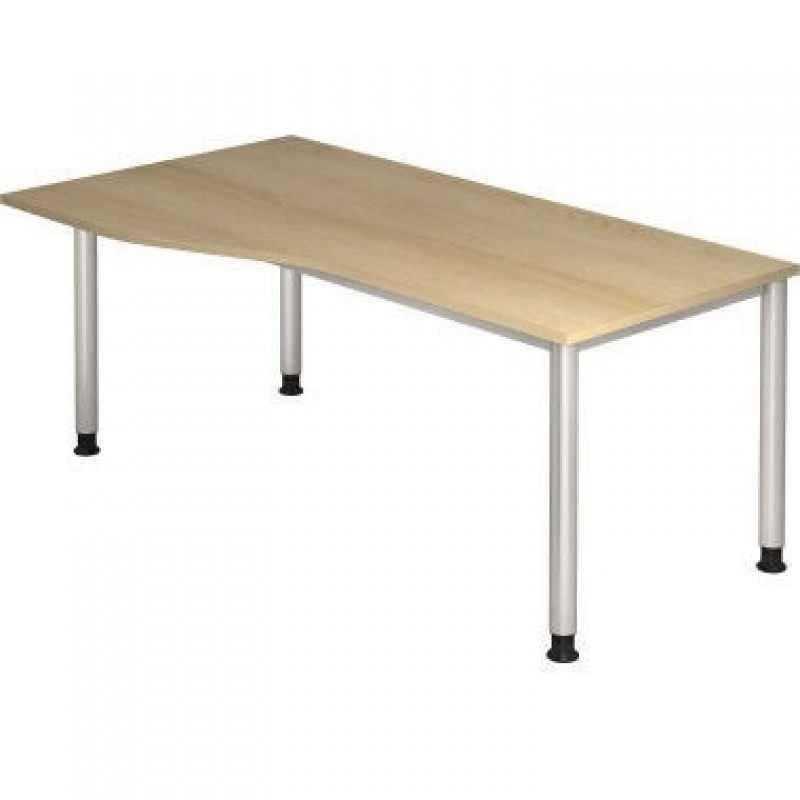 Hammerbacher Schreibtisch VHS18/E/S 180x100cm eiche Hammerbacher Schreibtisch VHS18/E/S 180x100cm eiche