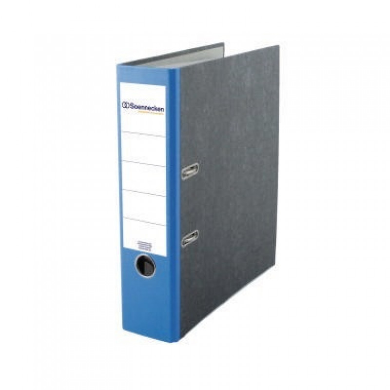 Soennecken Ordner 3323 DIN A4 80mm Pappe blau Soennecken Ordner 3323 DIN A4 80mm Pappe blau