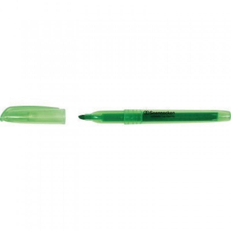 Soennecken Textmarker 3403 Stiftform grün