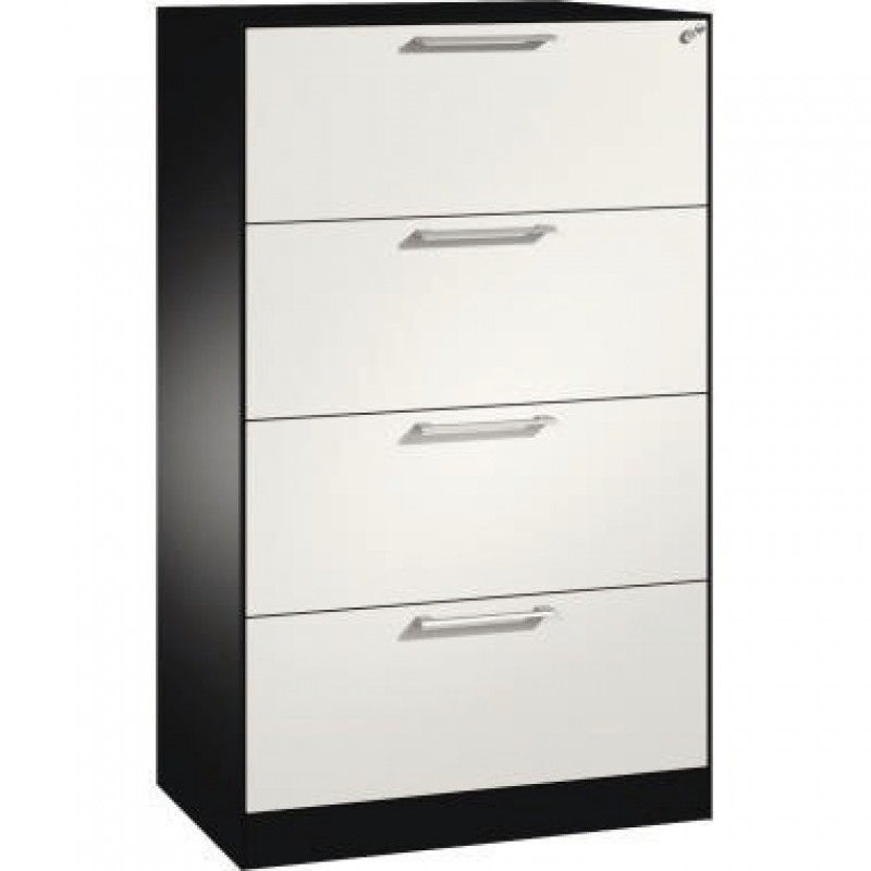 C+P Hängeregistraturschrank Asisto 146023412S10148 A4 2bahnig sgr/rws C+P Hängeregistraturschrank Asisto 146023412S10148 A4 2bahnig sgr/rws