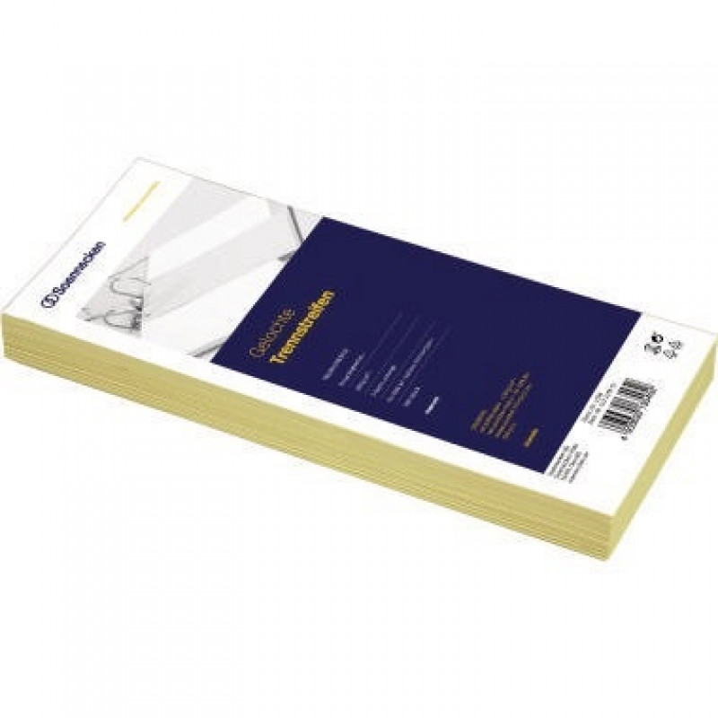 Soennecken Trennstreifen 1596 10,5x24cm chamois 100 St./Pack.