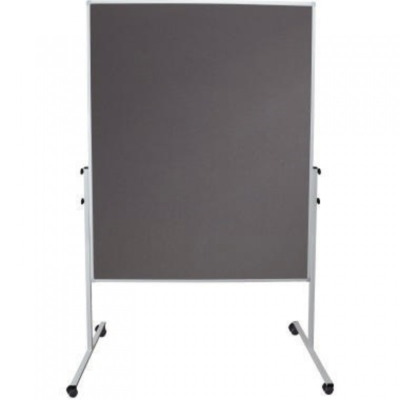 Soennecken Moderationswand 4868 120x150cm Filz grau inkl. Rollen Soennecken Moderationswand 4868 120x150cm Filz grau inkl. Rollen