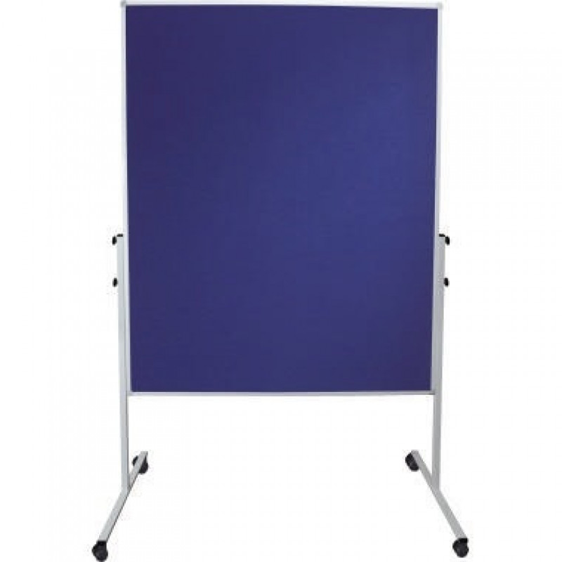 Soennecken Moderationswand 4867 120x150cm Filz blau inkl. Rollen Soennecken Moderationswand 4867 120x150cm Filz blau inkl. Rollen