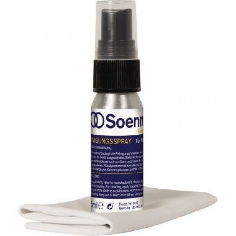 Soennecken Reinigungsset 4832 Pumpspray 25ml/Microfasertuch Soennecken Reinigungsset 4832 Pumpspray 25ml/Microfasertuch