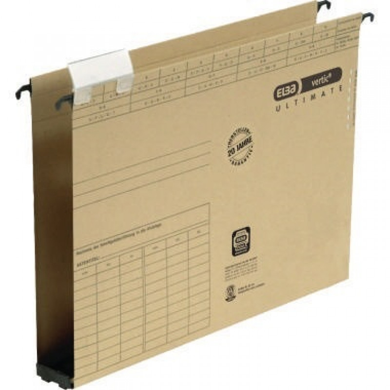 ELBA Hängesammler vertic Ultimate 100552063 DIN A4 Karton naturbraun ELBA Hängesammler vertic Ultimate 100552063 DIN A4 Karton naturbraun