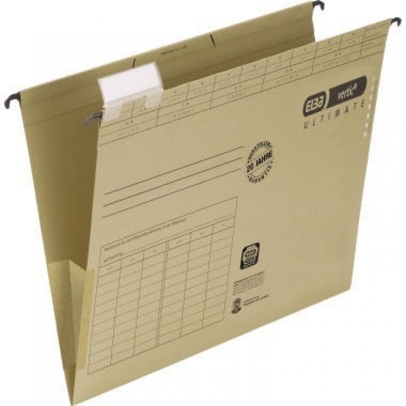 ELBA Hängetasche vertic ULTIMATE 100081040 DIN A4 240g Karton braun ELBA Hängetasche vertic ULTIMATE 100081040 DIN A4 240g Karton braun