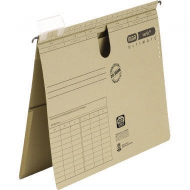 ELBA Hängehefter vertic ULTIMATE 100552061 DIN A4 kfm. Heftung braun