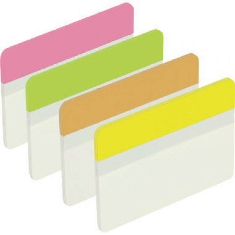 Post-it Haftstreifen Index Strong 686-PLOY 6Blatt sortiert 4 St./Pack