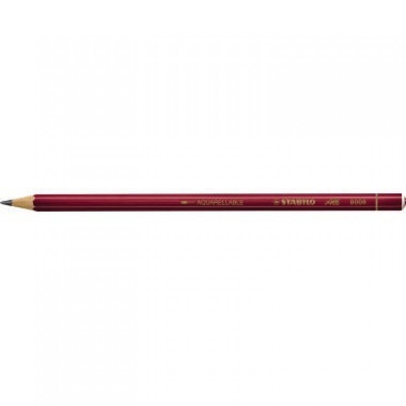 STABILO Graphitstift All 8008 Stärke der Mine 3,3mm 2B rot