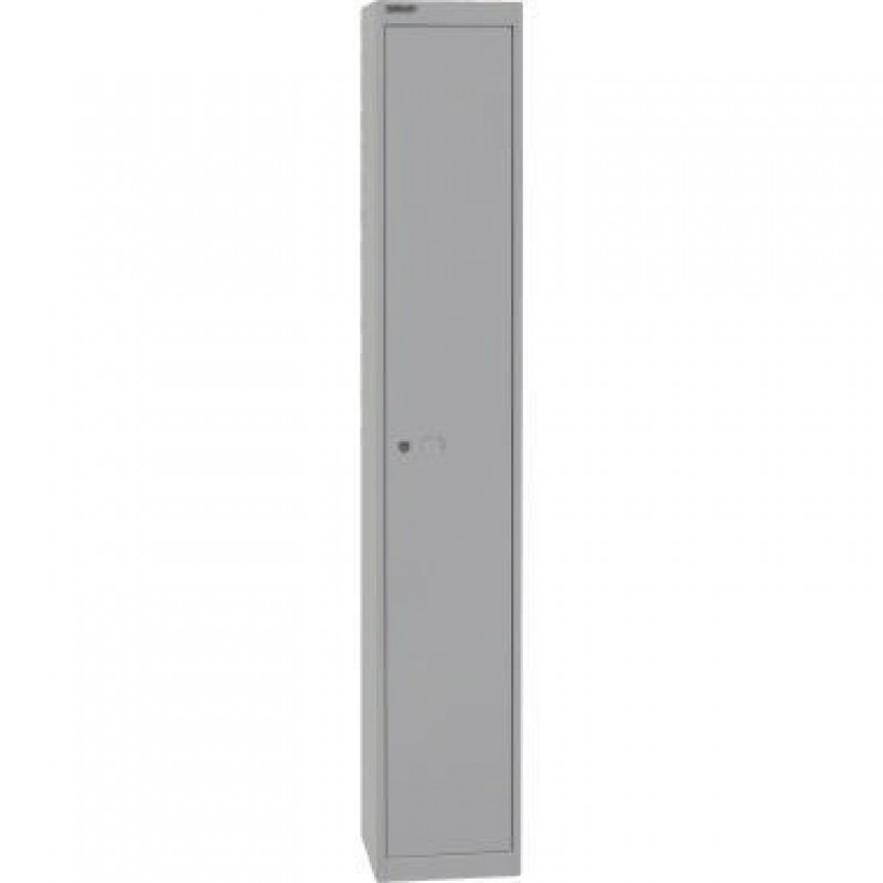 Bisley Garderobenschrank Office CLK121355 1Fachboden silber Bisley Garderobenschrank Office CLK121355 1Fachboden silber