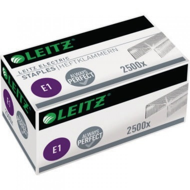 Leitz Heftklammer e1 55680000 für 5532 verzinkt 2.500 St./Pack. Leitz Heftklammer e1 55680000 für 5532 verzinkt 2.500 St./Pack.