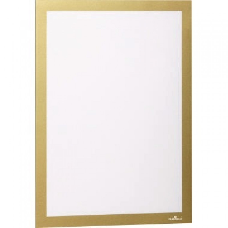 DURABLE Magnetrahmen DURAFRAME 487230 DIN A4 gold 2 St./Pack. DURABLE Magnetrahmen DURAFRAME 487230 DIN A4 gold 2 St./Pack.
