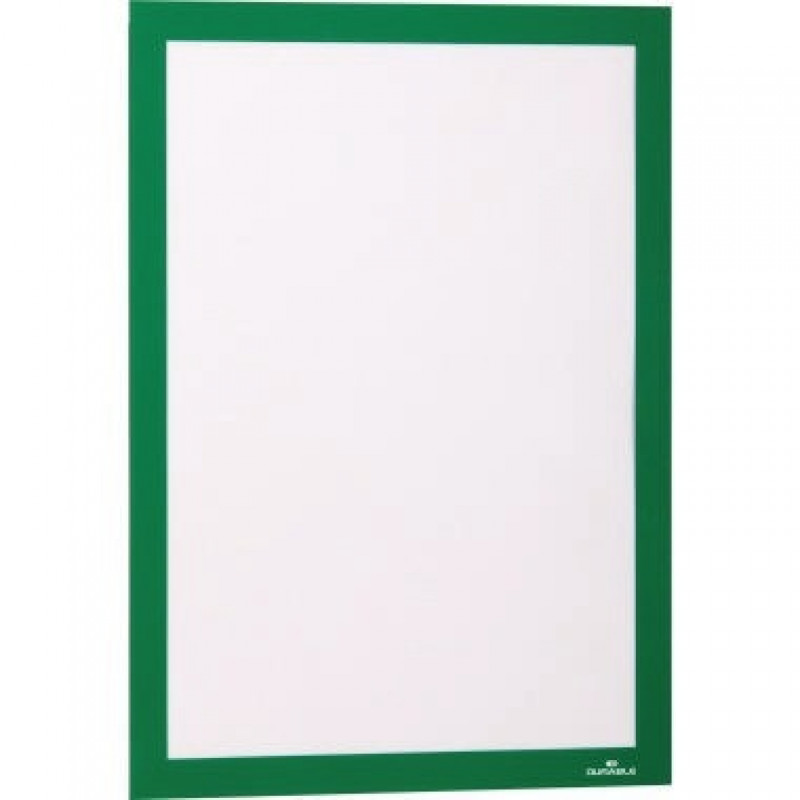 DURABLE Magnetrahmen DURAFRAME 487205 DIN A4 grün 2 St./Pack.