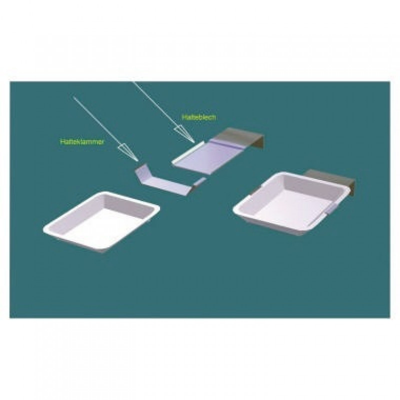 Auffangschale Edelstahlhalterung Auffangschale Edelstahlhalterung