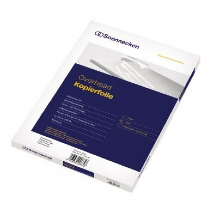 Soennecken Laserfolie 5503 DIN A4 0,12mm 50 St./Pack.