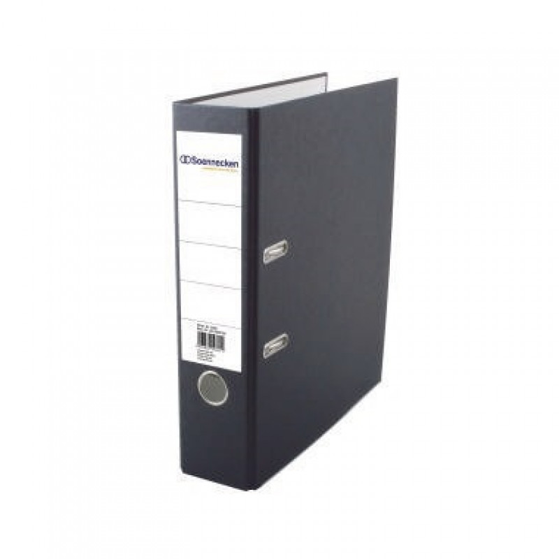 Soennecken Ordner 3360 DIN A4 80mm Papierbezug schwarz Soennecken Ordner 3360 DIN A4 80mm Papierbezug schwarz