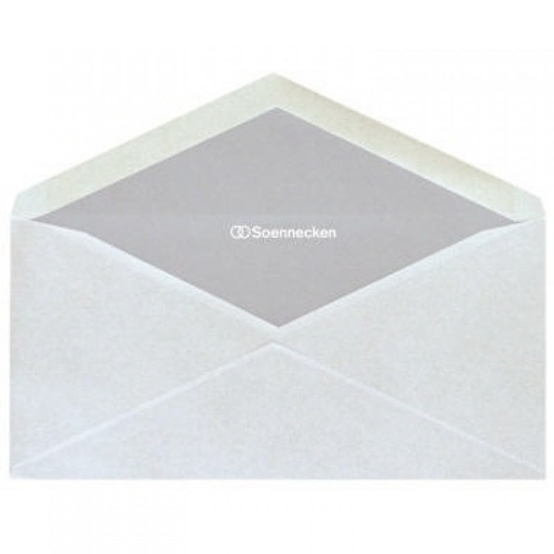Soennecken Briefhülle 1343 DIN lang 80g oF nk hf weiß 25 St./Pack.