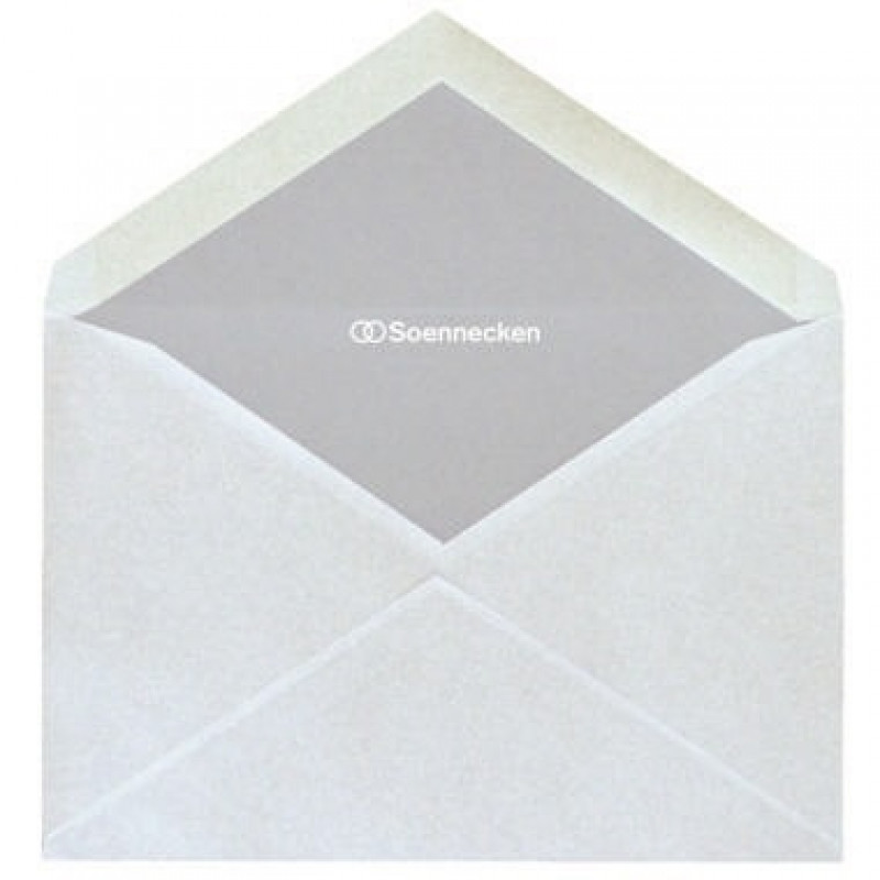 Soennecken Briefhülle 1342 C6 80g oF nk hf weiß 25 St./Pack.