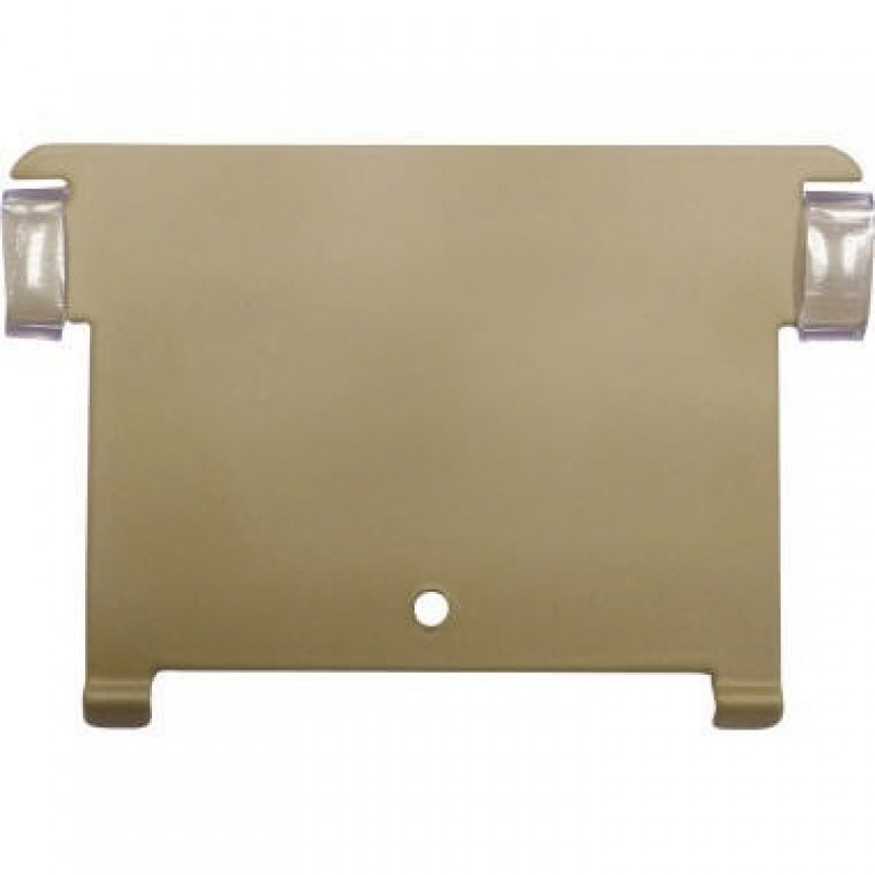 HAN Stützplatte 7 DIN A7 quer Metall braun HAN Stützplatte 7 DIN A7 quer Metall braun