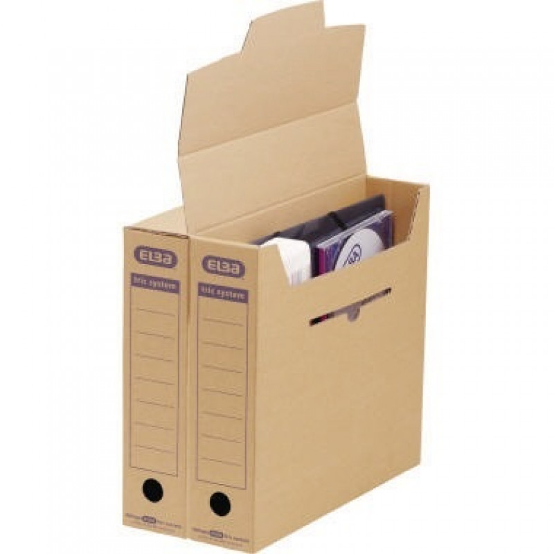 ELBA Archivbox tric System 100421087 für DIN A4 naturbraun ELBA Archivbox tric System 100421087 für DIN A4 naturbraun