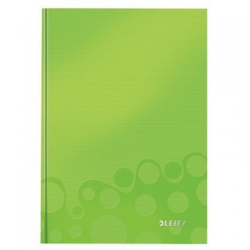 Leitz Notizbuch WOW 46281064 DIN A5 80Bl. kar. grün metallic Leitz Notizbuch WOW 46281064 DIN A5 80Bl. kar. grün metallic